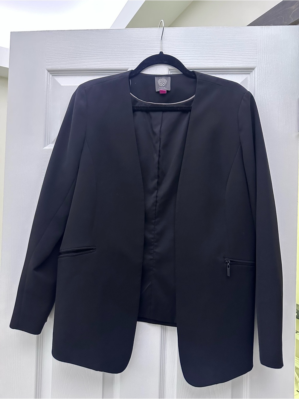 Black Open Front Blazer Vince Camuto size 12